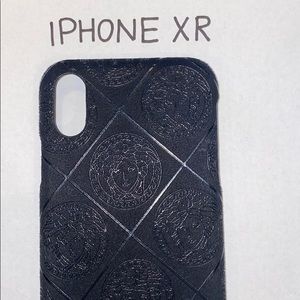 Versace iPhone XR Black Case